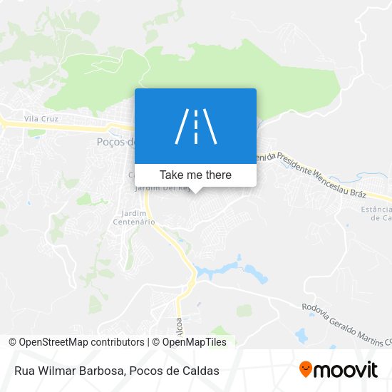 Rua Wilmar Barbosa map
