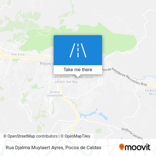 Rua Djalma Muylaert Ayres map