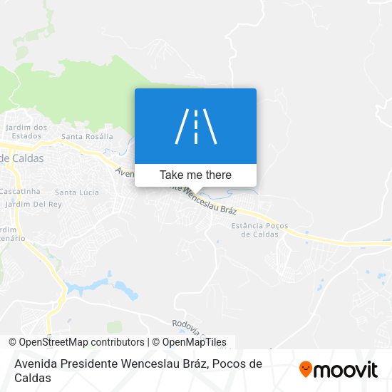 Avenida Presidente Wenceslau Bráz map