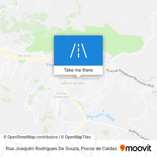 Rua Joaquim Rodrigues De Souza map
