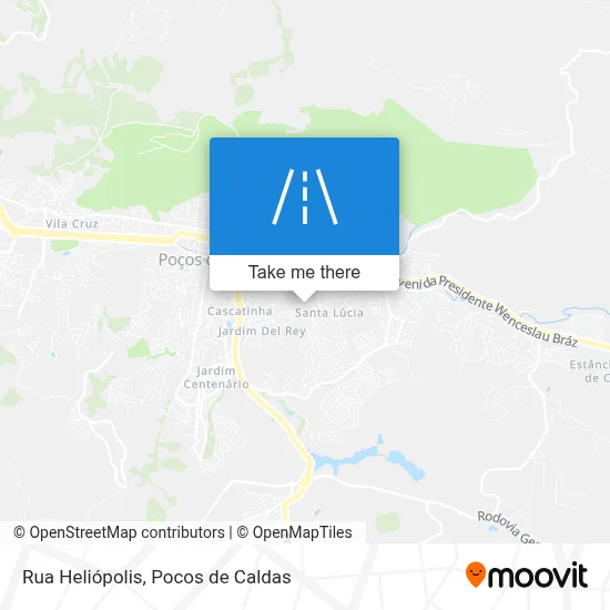 Rua Heliópolis map