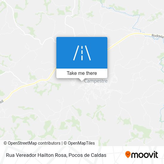Rua Vereador Hailton Rosa map