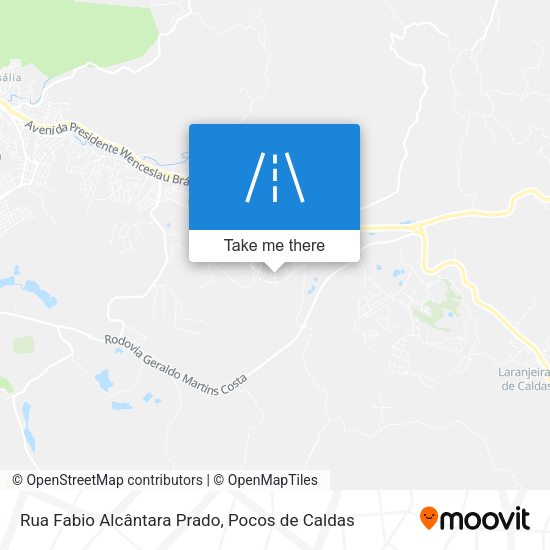Rua Fabio Alcântara Prado map