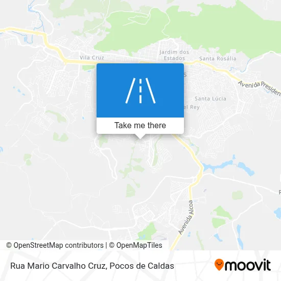 Rua Mario Carvalho Cruz map