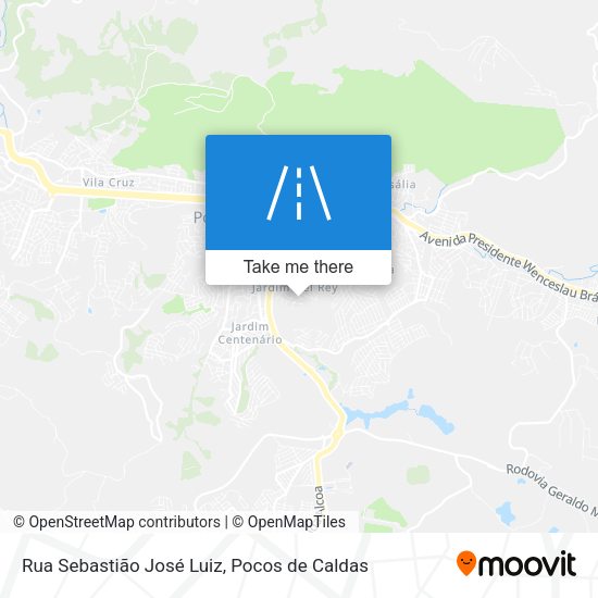 Rua Sebastião José Luiz map