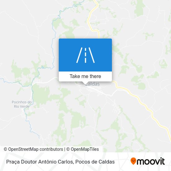 Praça Doutor Antônio Carlos map