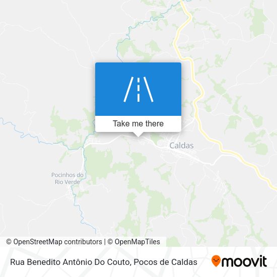 Rua Benedito Antônio Do Couto map