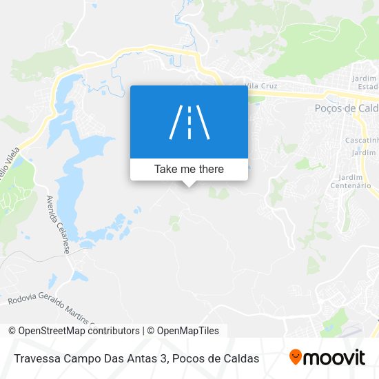 Travessa Campo Das Antas 3 map