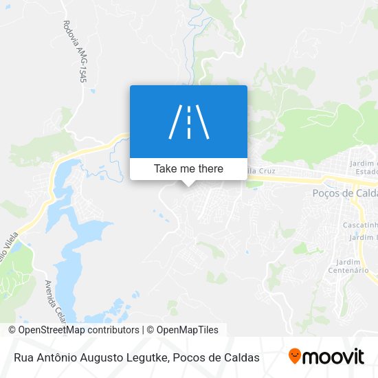 Rua Antônio Augusto Legutke map