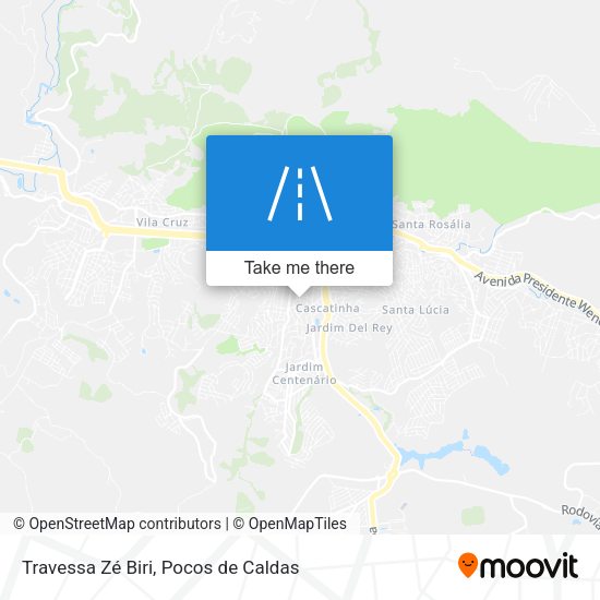 Travessa Zé Biri map