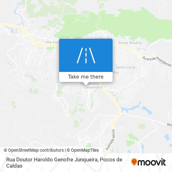Rua Doutor Haroldo Genofre Junqueira map