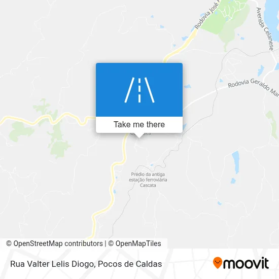 Rua Valter Lelis Diogo map