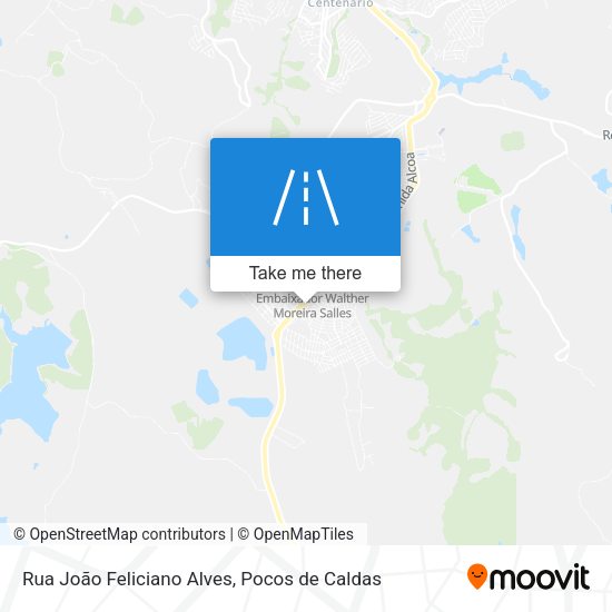 Rua João Feliciano Alves map