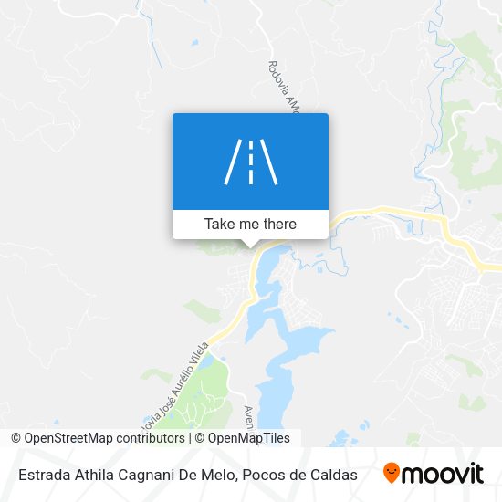 Estrada Athila Cagnani De Melo map