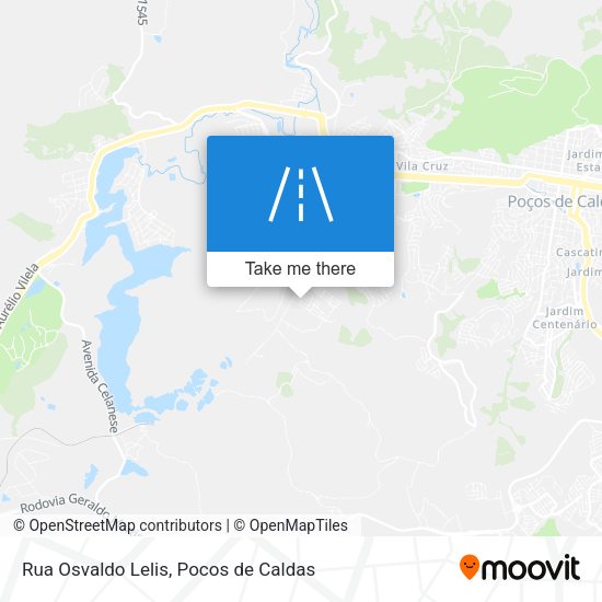 Rua Osvaldo Lelis map