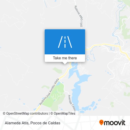 Alameda Atis map