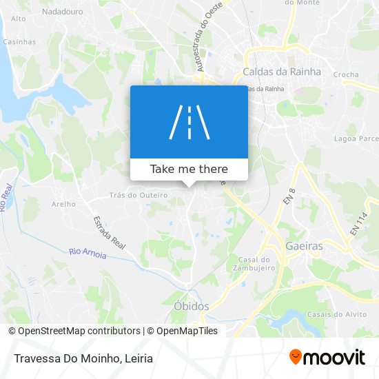 Travessa Do Moinho mapa