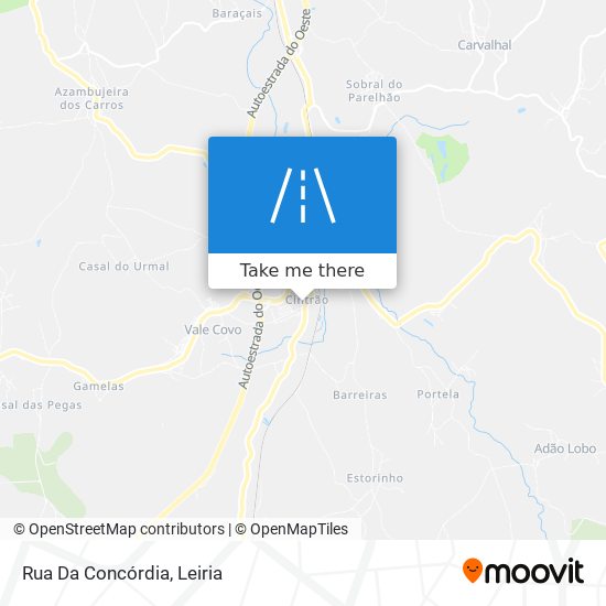 Rua Da Concórdia mapa