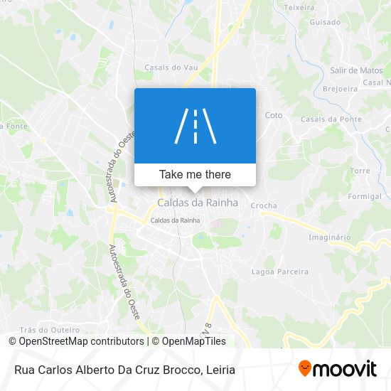 Rua Carlos Alberto Da Cruz Brocco map