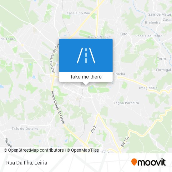 Rua Da Ilha map