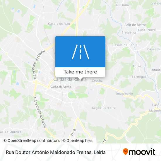 Rua Doutor António Maldonado Freitas map