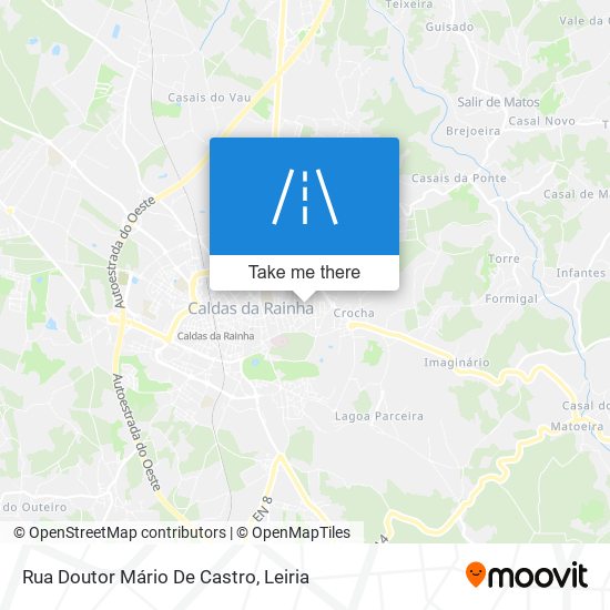 Rua Doutor Mário De Castro mapa