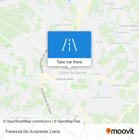 Travessa Do Acipreste map