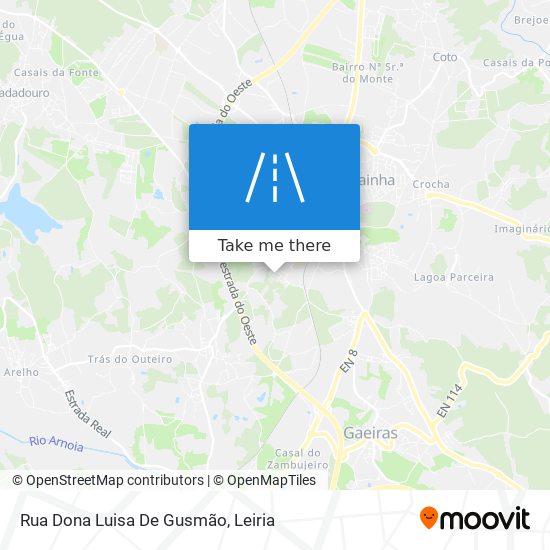 Rua Dona Luisa De Gusmão map