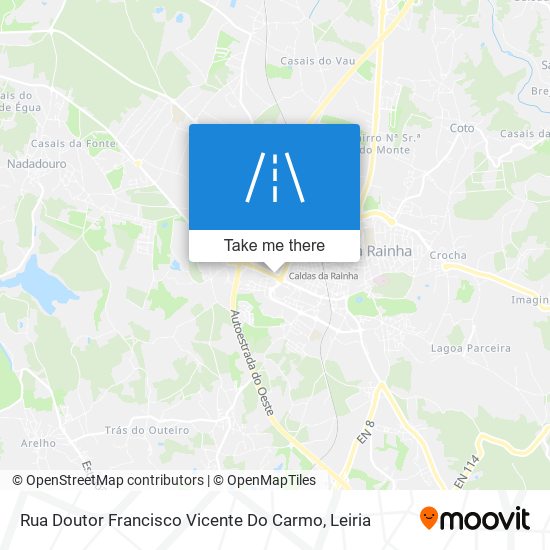 Rua Doutor Francisco Vicente Do Carmo map