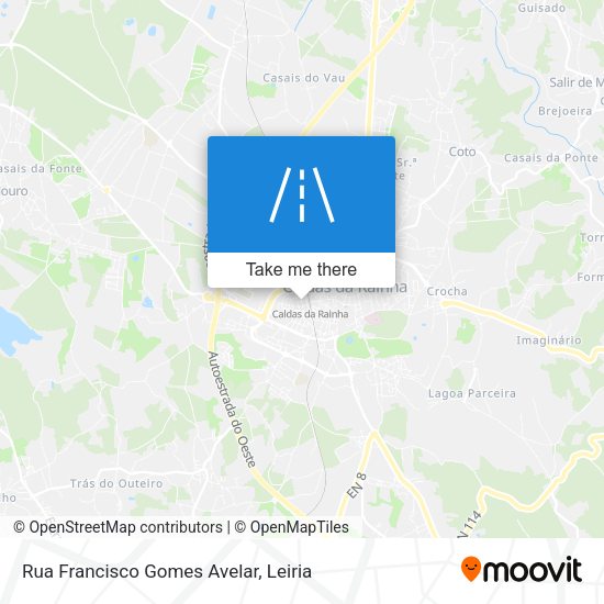 Rua Francisco Gomes Avelar map