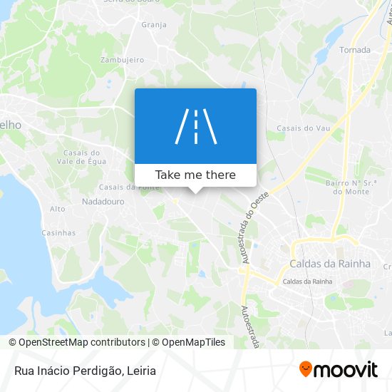 Rua Inácio Perdigão mapa