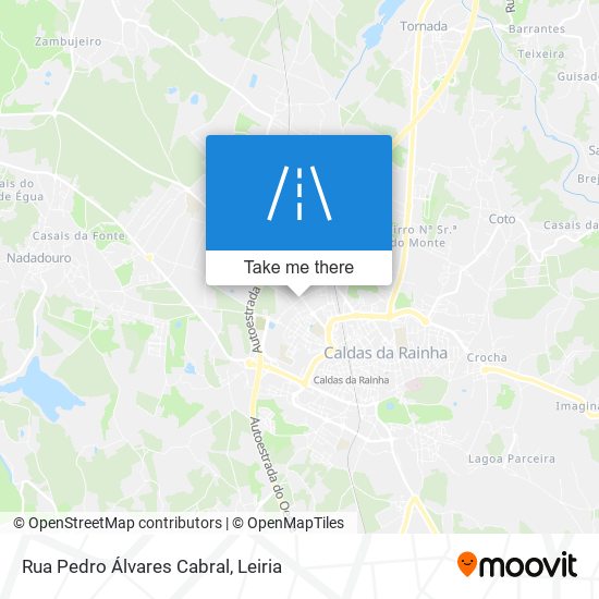 Rua Pedro Álvares Cabral mapa