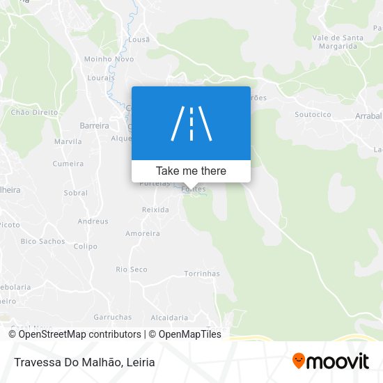 Travessa Do Malhão map