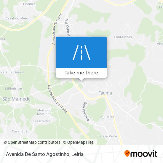 Avenida De Santo Agostinho map