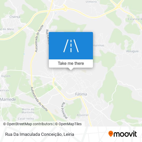 Rua Da Imaculada Conceição mapa