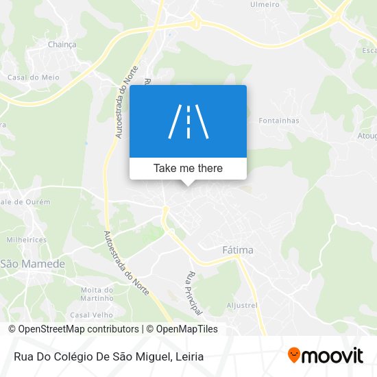 Rua Do Colégio De São Miguel map