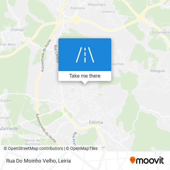 Rua Do Moinho Velho map