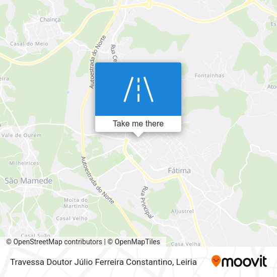 Travessa Doutor Júlio Ferreira Constantino map