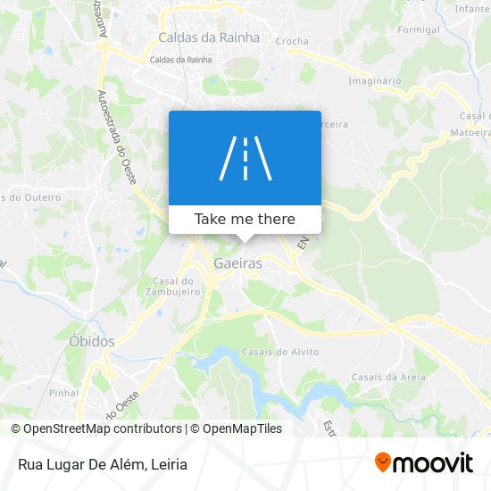 Rua Lugar De Além mapa