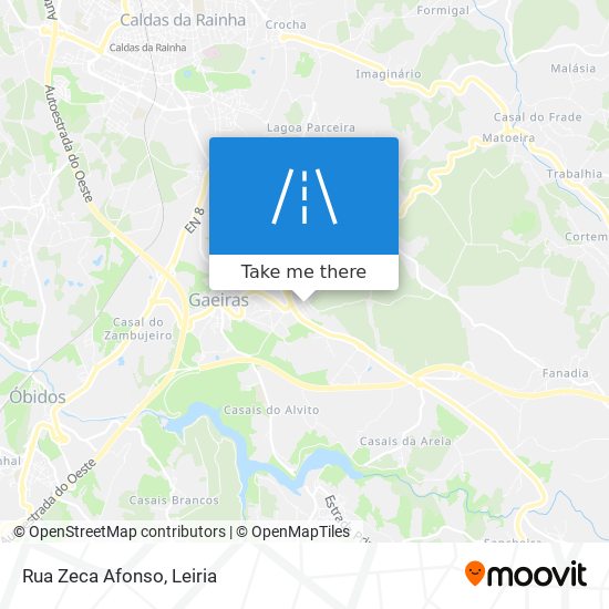 Rua Zeca Afonso map