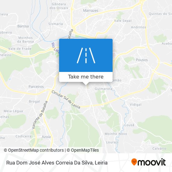 Rua Dom José Alves Correia Da Silva mapa
