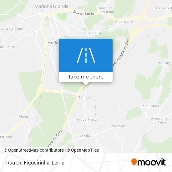 Rua Da Figueirinha map