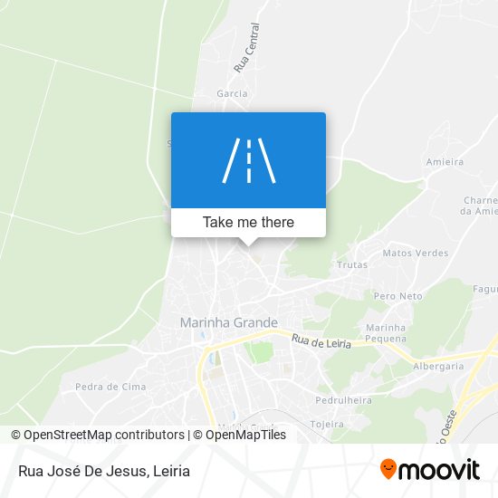 Rua José De Jesus map