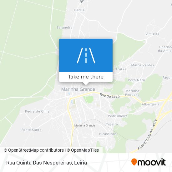 Rua Quinta Das Nespereiras mapa