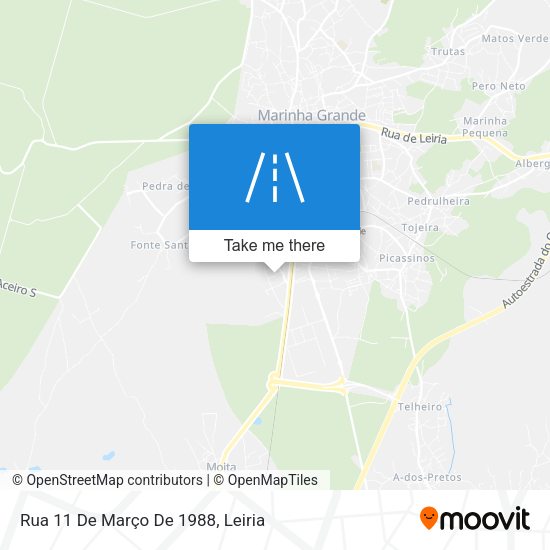 Rua 11 De Março De 1988 map