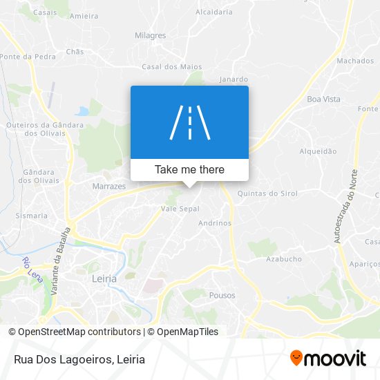 Rua Dos Lagoeiros map