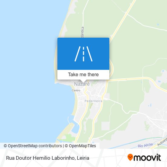 Rua Doutor Hemilio Laborinho mapa