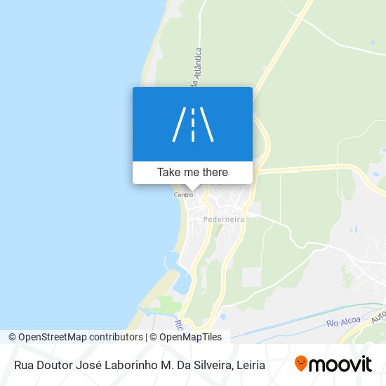 Rua Doutor José Laborinho M. Da Silveira mapa