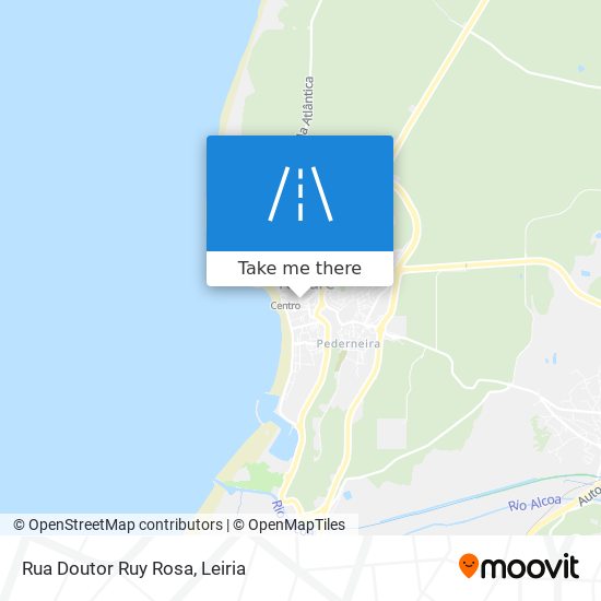 Rua Doutor Ruy Rosa map