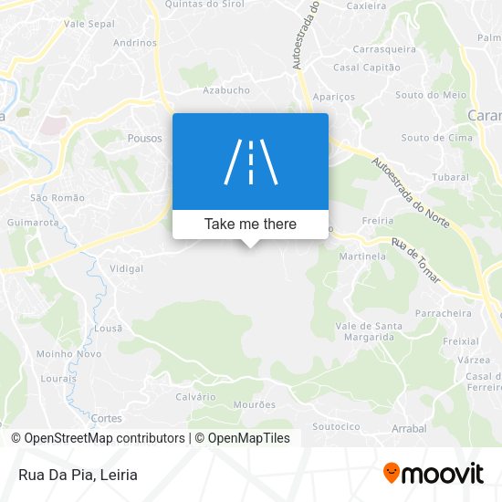 Rua Da Pia map